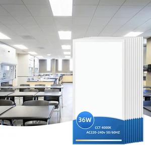 LED Panel Light 120x30 36W 4000K 4000LM Ceiling Light AC 220-240V office hotel Ultra-thin Integrated Ceiling Purification Light