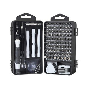 Factory Supply 117 in 1 Precision Magnetic Screwdriver Bit Set Box Screwdriver Sets Tooljoy