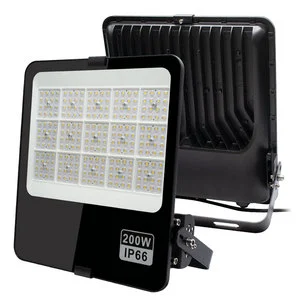 IP66 Waterproof SMD LED Floodlight 200W with 30 90 120 Multiple Beam Angles for Warehouse Use 3-Year Warranty