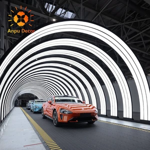 Led Car Workshop Lights Car Detailing Light Inspection Led Tunnel Light and Car Showroom SGE1009B