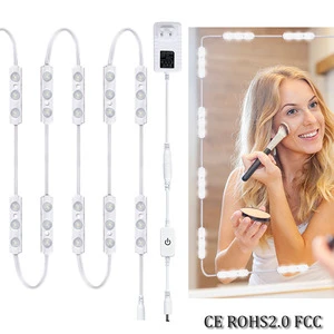 Touch Control Style LED Vanity Mirror - Bathroom Makeup Light with Fill Lighting