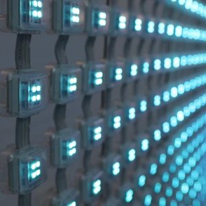 P31.25 P40 P50 P55 P62.5 P80 P100 P125 P150 Outdoor Flexible Led Mesh Display Led For Shopping Mall Indoor Outdoor