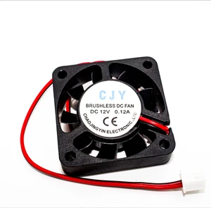 DC12V 4010 Oil Containing Cooling Fan 30CM Cable 40*40*10MM Size XH2.54-2P Heat Sink Product Category