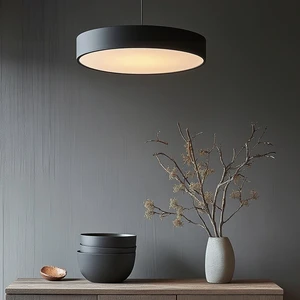 Surface Mounted Ceil Lamp Big Size Minimalist White Indoor Bedroom Switch Control Lighting Fixture Ceiling Light
