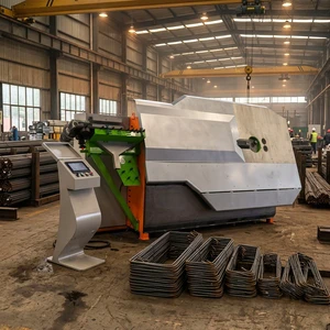 6-16mm Fully Automatic CNC Rebar Bending Machine Stirrup Bender