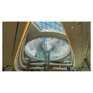 Round and Square Dome Skylight for Roofing Lighting Clear Tempered Safety Glass