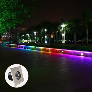 3W 6W 9W Waterproof LED Deck Inground Light Garden Floor Recessed Buried Lamp Outdoor Underground Light