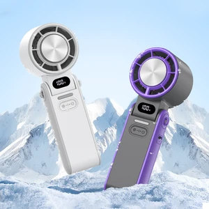 Bargain Hotel Mini Led Cooling Fan Rechargeable Portable Hand Fan