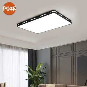 Hot Sale Smart Home Modern Simple Style Ultra Thin Surface Mounted Living Room Bedroom Square Led Ceiling Light