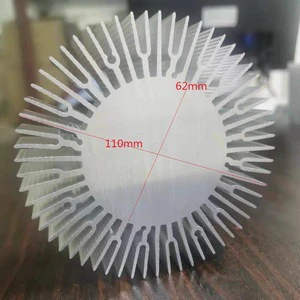 110x9mm Aluminium Heat Sink for 20W 30W 50W 100W High Power COB LED Light