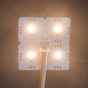 Modern Decorative Lighting Ultra Thin Flexible Backlit Board SMD2835 LEDs 200 Pieces High CRI 90/95 Dimmable LED Sheet Panel
