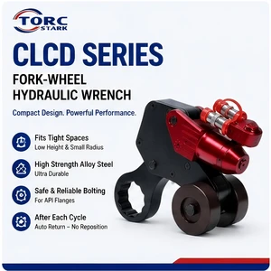 Torstark High-Strength Alloy Fork Wheel Type Hydraulic Torque Wrench CLCD 70MPa Shandong