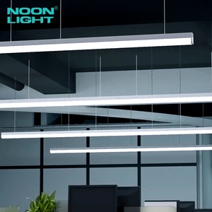 Snap-On Design 4cct Adjustable Surface Mounted Aluminum Linear Light 4FT 8FT Ceiling Office Recess Led Linear Lighting