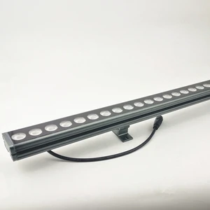 LED Outdoor Wall Washer IP67 Waterproof Aluminum Housing DMX512 Ra80 3-Year Warranty Dimmable Museum Use