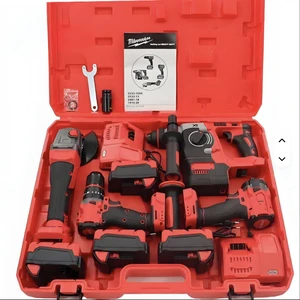 High Quality Power Tools 18v 20v 21v 24v 48v Cordless Drill Power Tool Set High Quality Combo Power Tool Kit for Construction