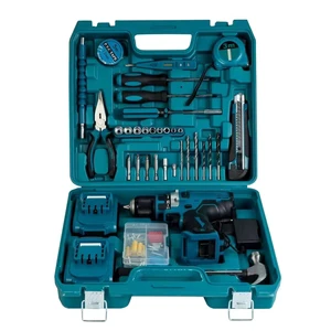 34 Pcs 12V Manufacturer Supply Power Drill Tool Set ,electrical Tool Set