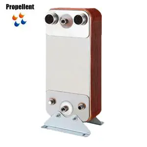 Customized Air Cooler Copper Brazed Stainless Steel Plate Heat Exchanger
