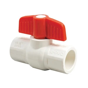Manual Slip PVC Ball Valve for Water OEM