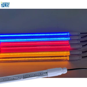 4FT 1.2m IP65 Waterproof T8 LED Tube Light 12W 10W Blue Yellow Red RGB Tube Lights DC24V for Room Bar Party