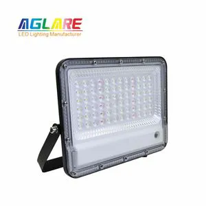 Aglare Ip66 Remote Control Courtyard Garden Bar Playground Led Projection Light Rgbw Rgb 100W Flood Light