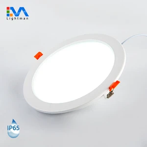 15w 20w Small Size Recessed IP65 Waterproof Round Led Panel Light