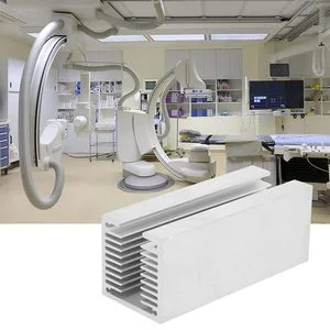 100 *40*40MM Steady Aluminum Heat Sink U Type Heat Cooling Fin Dense Tooth Heat Cooler Fin Thermal Conductivity Cooling Radiator