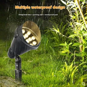 Modern Outdoor IP65 Waterproof Garden Yard Landscape Decoration Lamp Luxury 220V 110V RGB Led Lawn Light