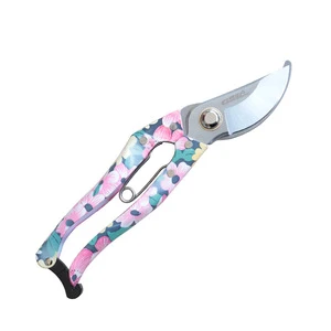Industrial Yellow Flower Stem Pruning Shears Garden Scissor Scissors Special Plastic Branch Cutter For Household Grass Flower