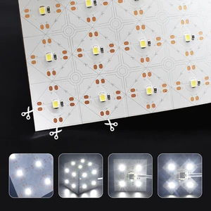 VH LIGHTING LED Factory Cuttable Paper Thin Flexibility Light DC 24V 490*245mm Luces Backlights Bendable Flex LED Sheet Panel