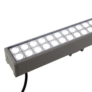 Outdoor Aluminum Alloy LED Wall Washer Light DC24V IP65 Changeable Color 72W Dimmable for Buildings