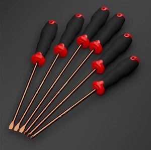 Professional CRV Screwdriver Slotted Tool Set Phillips Disassembly Screws Tool Set Repair Compressor Machine