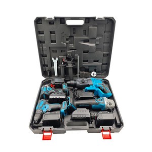 Electrical power combo kit cordless herramientas drill machine set other hand wrench Tool Box Set tools kit power tool sets
