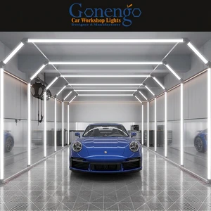 ZG/E1011 DIY LED Tunnel Light for Auto Detailing Car Showroom & Beauty Salon Aluminum Lamp Body