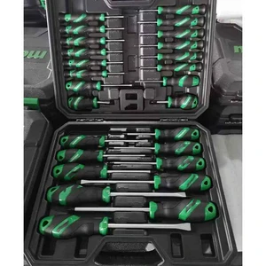 Screwdriver Box Set Yellow Hornet 6-Piece Strong-Magnet Phillips Slotted Flat-Head Screwdriver Repair Tool Set