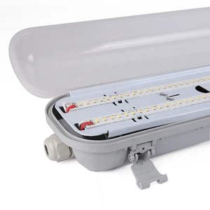 Outdoor Waterproof IP65 LED Tunnel Lights 18W/25W/36W/40W/50W/60W Tri-proof AC 85-265V Industrial Use PC/Brass Warehouse