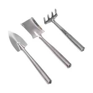 Professional Stainless Steel Garden Hand Tool Set for Planting & Garden Maintenance