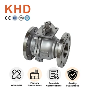 Industrial Stainless Steel Flange Ball Valve Manual Electric High Temperature Pressure Resistance Water Gas Angle Ball Valve