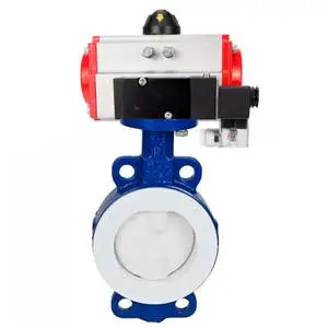 DNOVA Butterfly Valve Carbon Steel Compact Flanged 16 Bar Manual