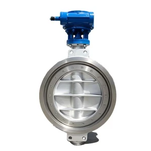 Double Acting Pneumatic Butterfly Valve EPDM Liner Low Pressure Water Supply Valve