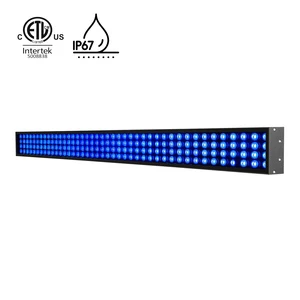 ETL Listed Waterproof Lights IP67 Certificated DMX512 WIFI Control Car Wash/Tunnel/Bridge RGB/RGBW LED Work Lights Linear Bar