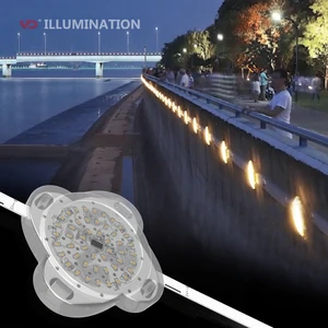 DC24V IP68 Outdoor Pixel Light 5.5W RGB Decorative Light for Bridge Lighting