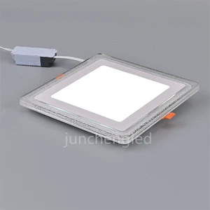 Ultra-slim Round Led Panel Light Double Color 3+3w 6+3w 12+4w 18+6w Led Light