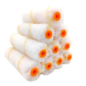 China Quality Painting Tool Emulsion Refill Sleeve Cover Brush Cotton Polyester Epoxy Rouleau a Peinture 4 Inch 10m Roller Paint