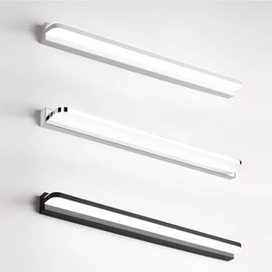 2025 New Modern LED Mirror Light Chrome Bathroom Vanity Lights LED Wall Lights 42-120CM
