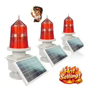 Aviation Signal Lens for Viaduct Bridge 40 Meters Per Second Wind Resistance Solar Obstruction Light
