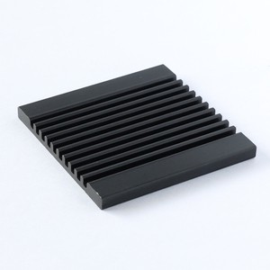 Ultra-Thin 37*37*3 Aluminum Heat Sink with Broken Profile Heat Conductive Rubber Radiator for Motherboard Chip Power Module