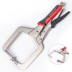 Metal Woodworking Pocket Hole Joinery Welding Wood C Face Clamp Right Angle Clamp