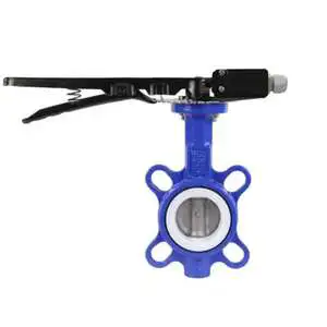 Carbon steel Butterfly Valve DNOVA WCB-316L-PTFE 16 bar compact flanged manual