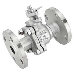 Stainless Steel Flanged Type Ball Valve Manual Power Industrial Ball Valve American Standard Manual Flanged Ball Valve