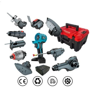 2023 High Quality 8cs 12pcs 16pcs in One Cordless Electrical Power Tools Hand Tool Set 18v Combo Kit Impact Drill Screwdriver